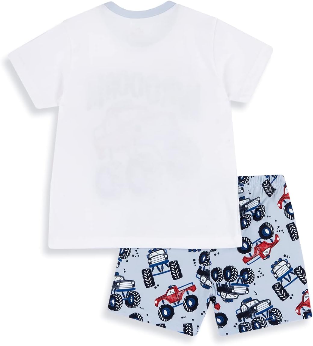 Detalle de Chicco Pigiama Corto in Cotone Leggero per Bambino – Design Italiano, Comfort e Stile Estivo