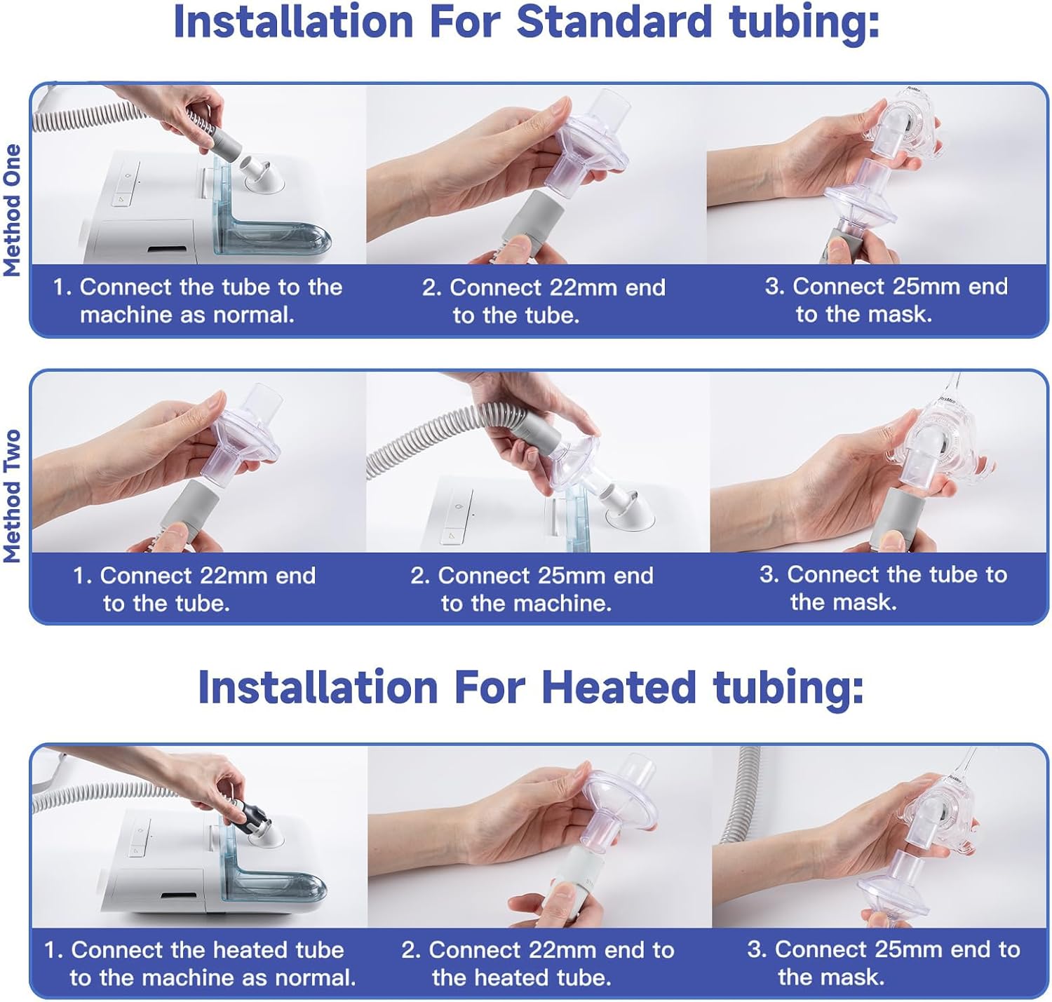 Thumbnail 6 de 12-Pack CPAP Filters for Most Standard Machines (22mm & 25mm Tubing) – Broad Compatibility