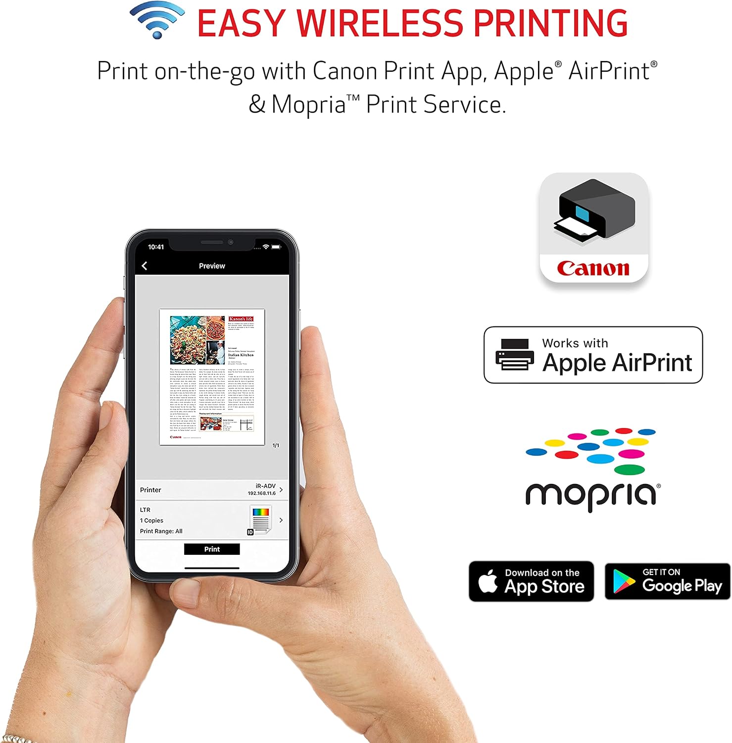 Detalle de Canon All-in-One Wireless Color Printer G3270