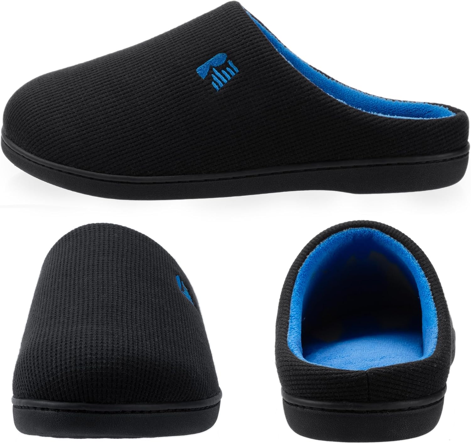 Detalle de RockDove Men’s Original Two-Tone Memory Foam Slipper