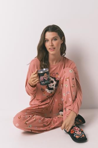 Detalle 2 de Women'secret Pijama manga larga Halloween