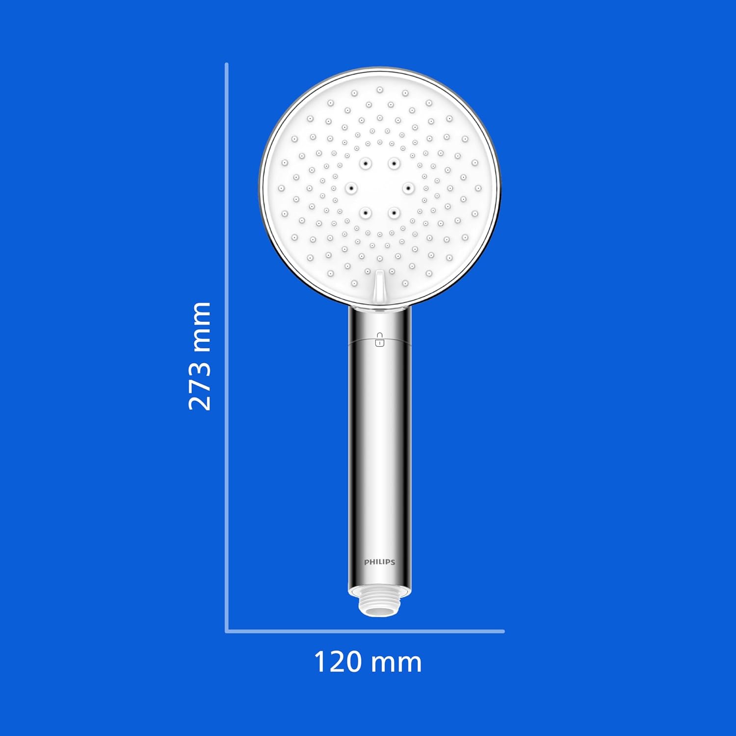 Thumbnail 5 de Philips Pommeau de douche avec filtre — purification efficace et 3 jets pour peau et cheveux