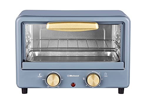 Detalle de Belaco BTO-1010L Retro Look Mini 10L Toaster Oven