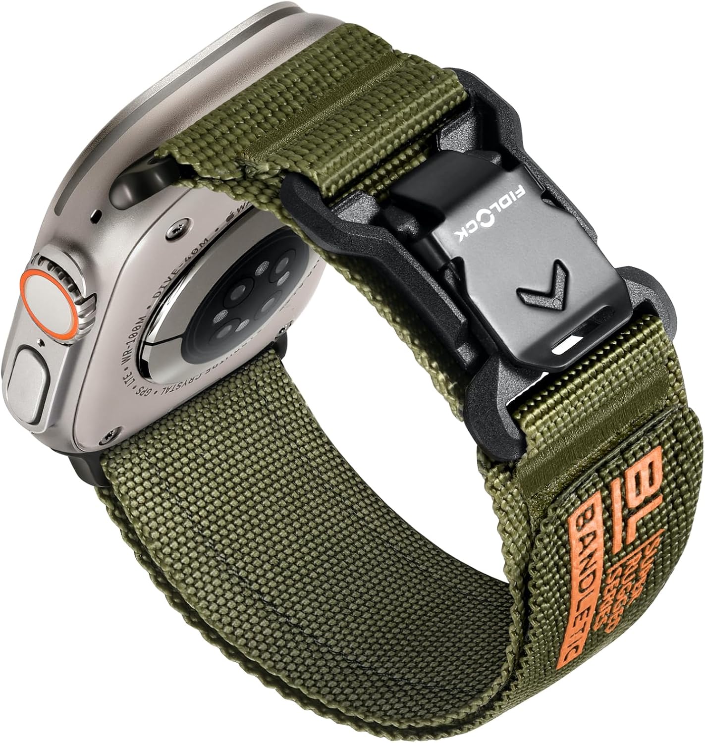Detalle de Bandletic R-Nylon Sport Band for Apple Watch Ultra 49mm