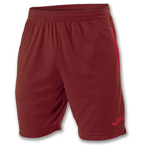 Detalle de Joma Miami Bermuda Deporte de Tenis, Hombre, Rojo, M