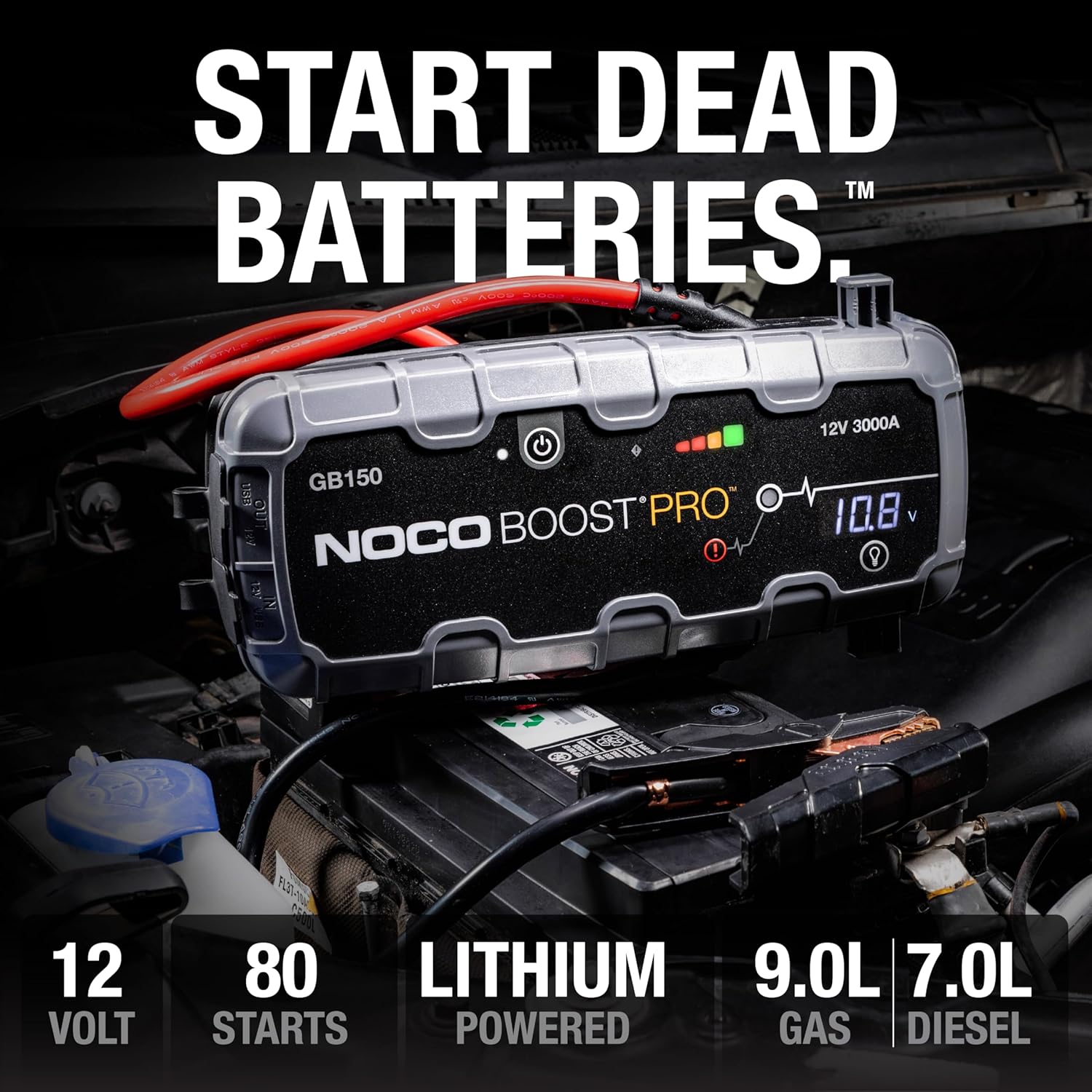 Detalle 2 de NOCO Boost GB150 3000A jump starter