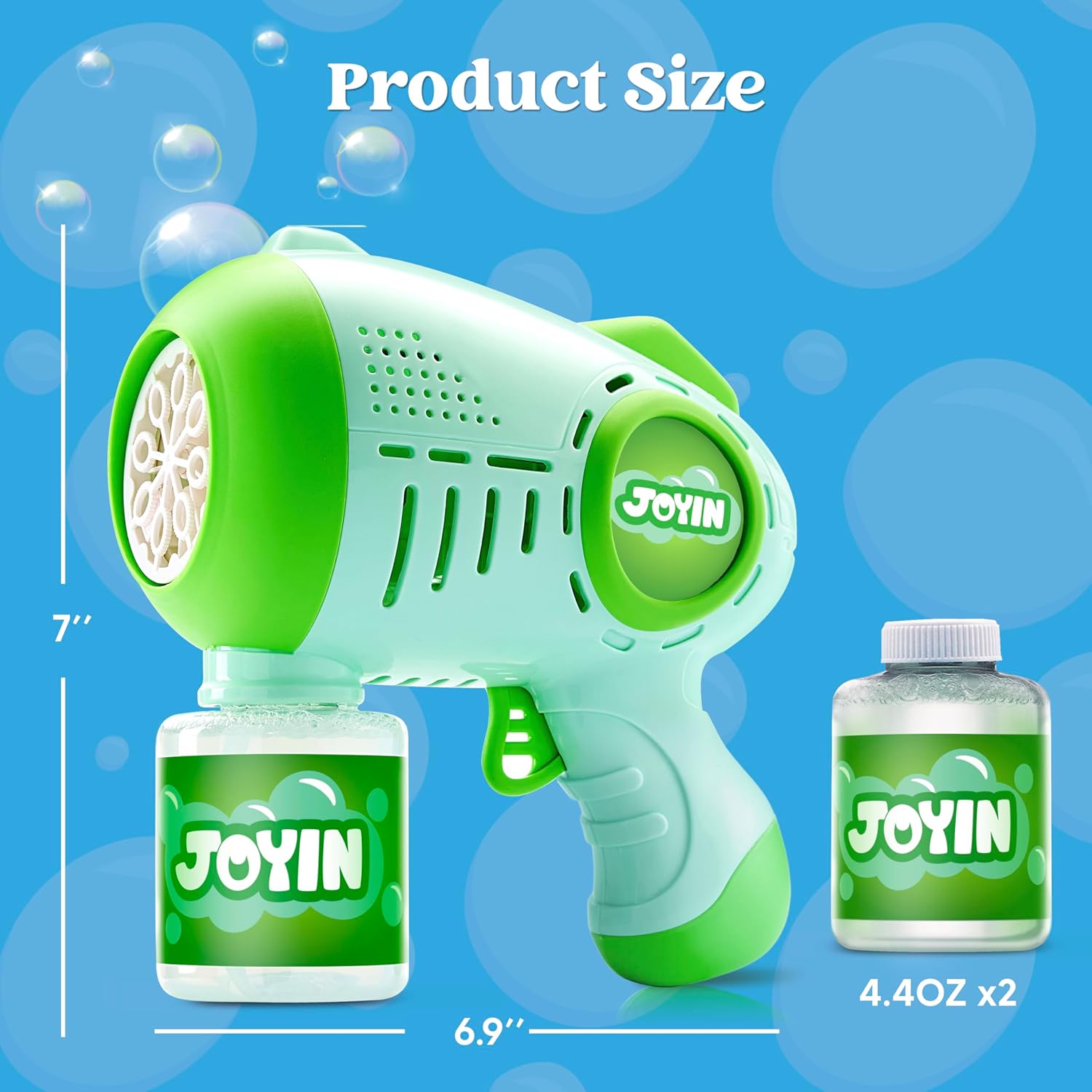 Thumbnail 6 de JOYIN 2 Kids Bubble Guns Set