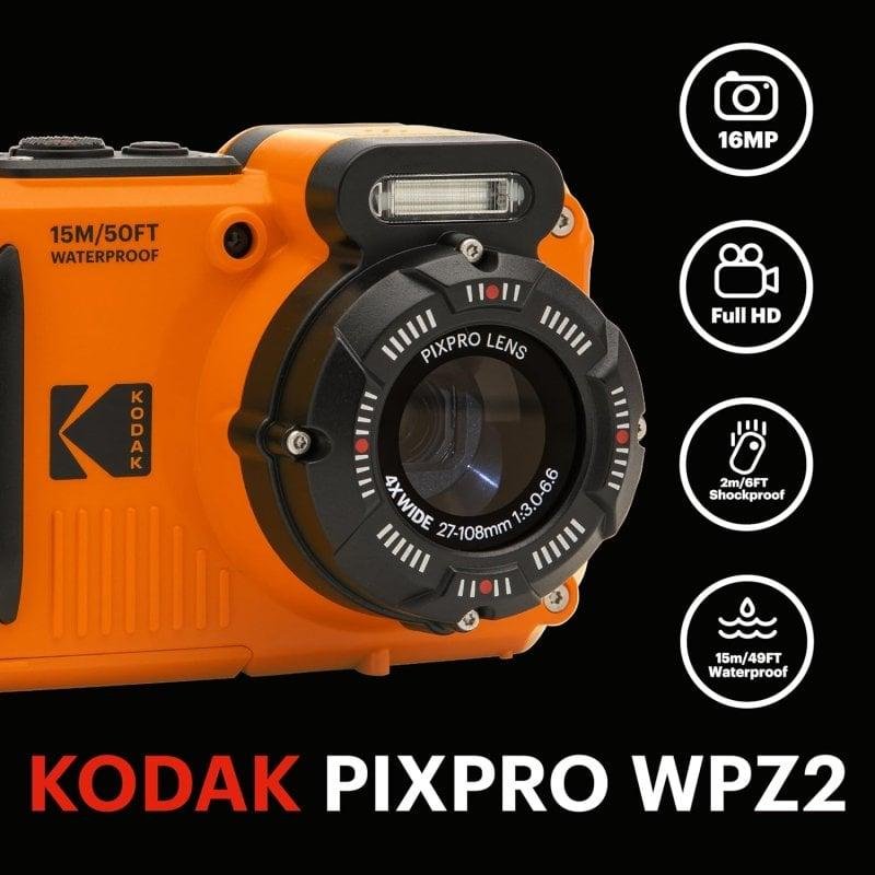 Thumbnail 3 de Kodak PIXPRO WPZ2 16MP WiFi Impermeable Naranja: guía de compra y opinión práctica