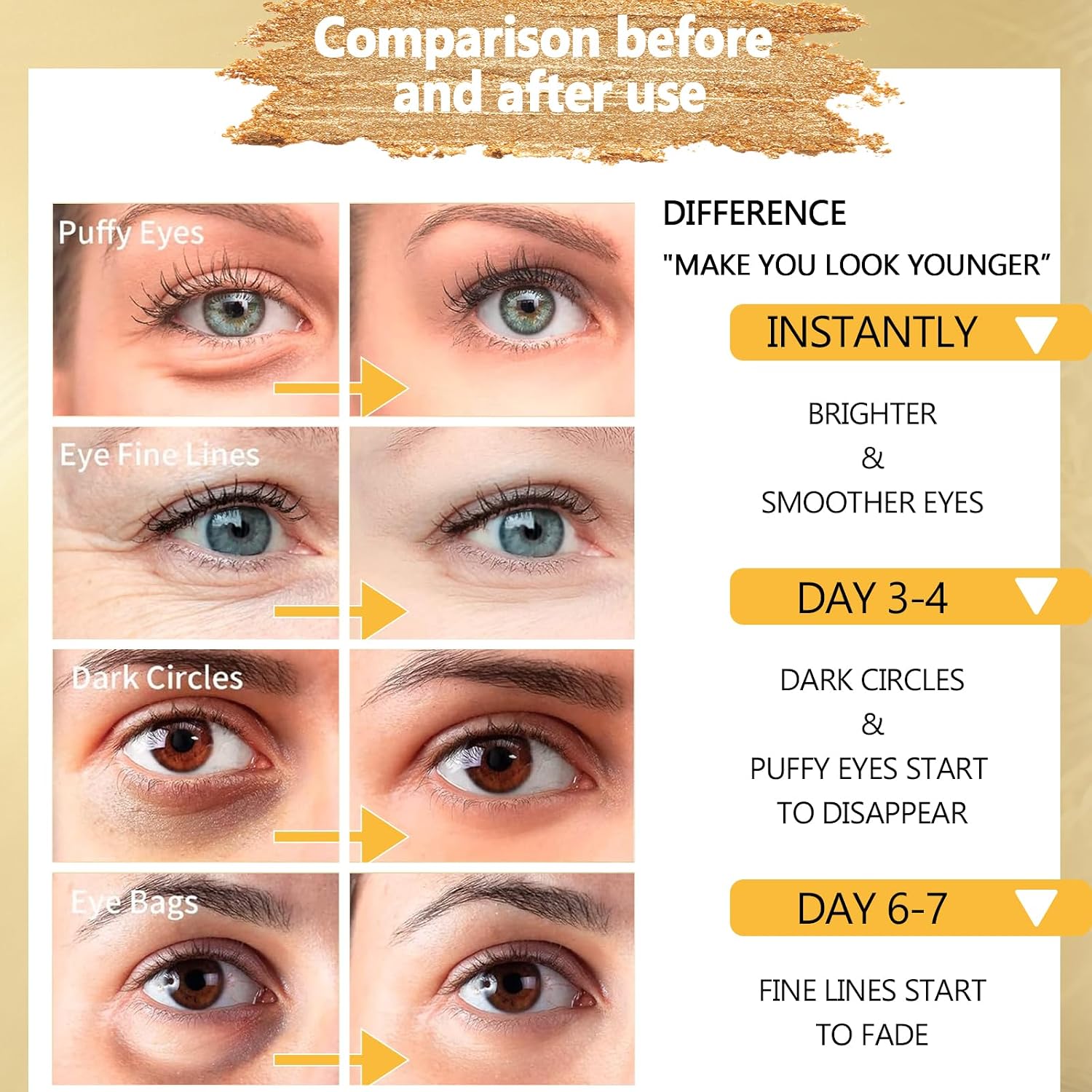 Thumbnail 7 de Parches Ojos 24K Oro Collagen – Antiarrugas, Hidrata y Reduce Bolsas