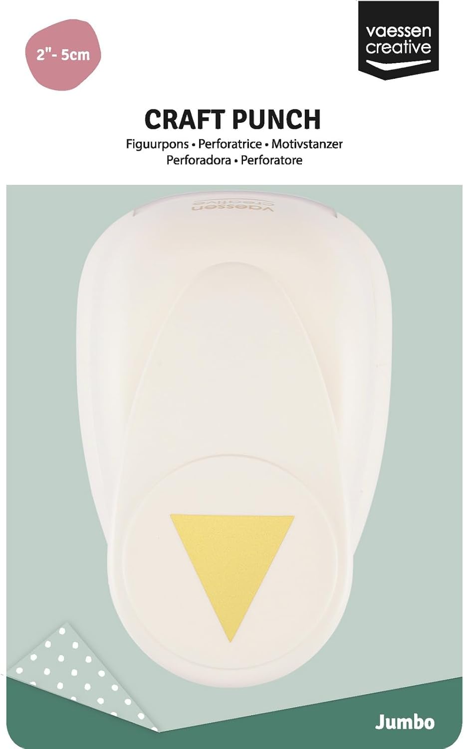 Detalle 2 de Vaessen Creative Perforatrice Drapeau – 4 x 4,1 cm