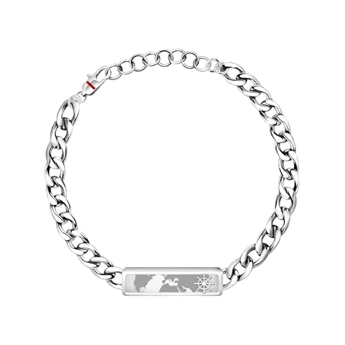 Sector No Limits Bracciale da uomo SAGJ18, collezione Marine, acciaio inox 22 cm