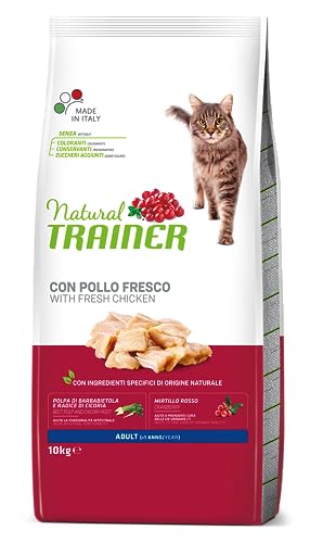 Detalle de Trainer Natural Cat Adult con Pollo 10 Kg – alimento completo per gatti adulti