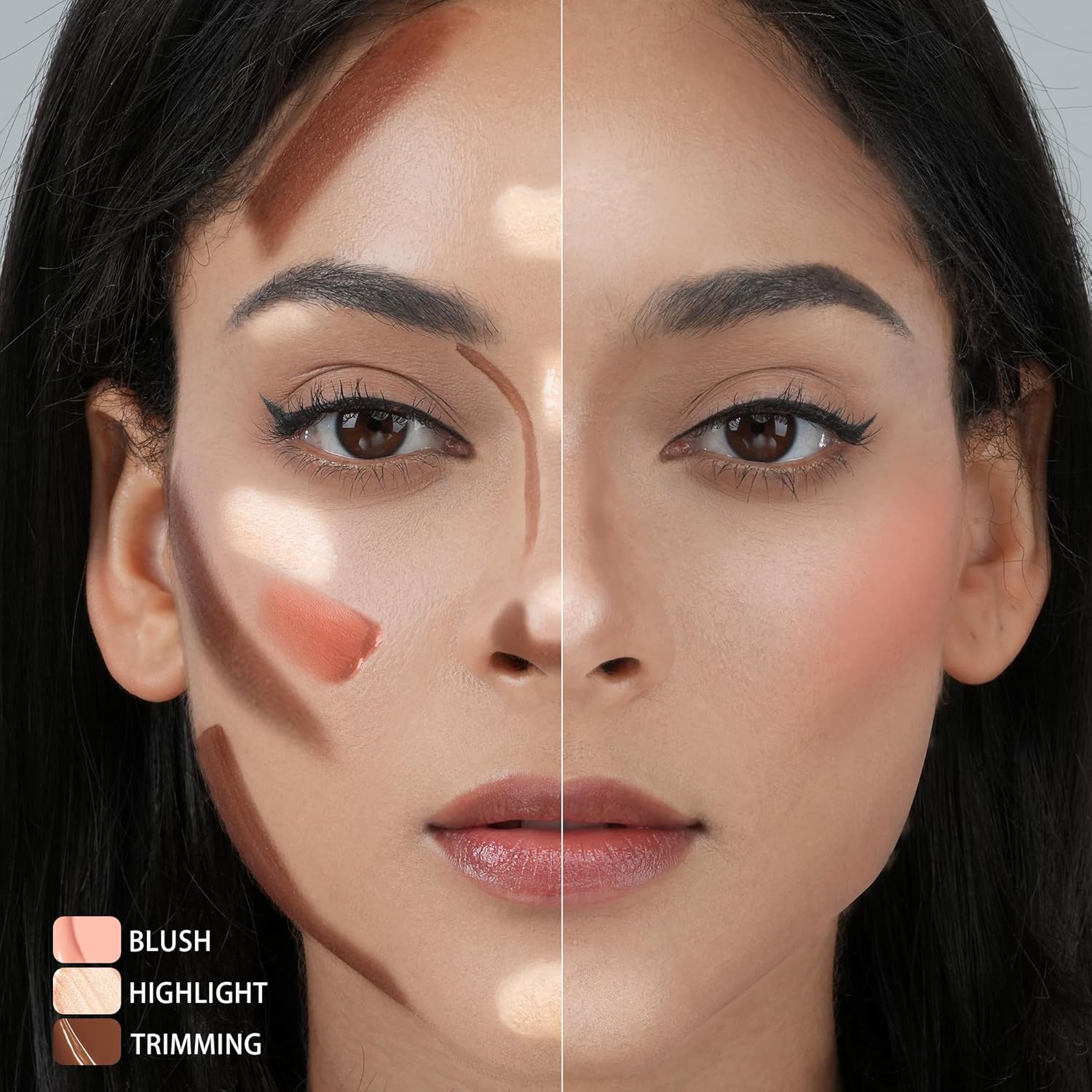 Thumbnail 1 de Anglicolor Contorno Líquido con Aplicador, Maquillaje Natural✨