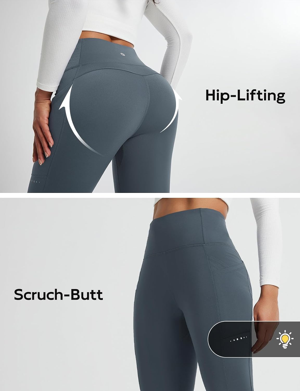 Thumbnail 4 de baleaf Thermal Fleece Leggings High Waisted