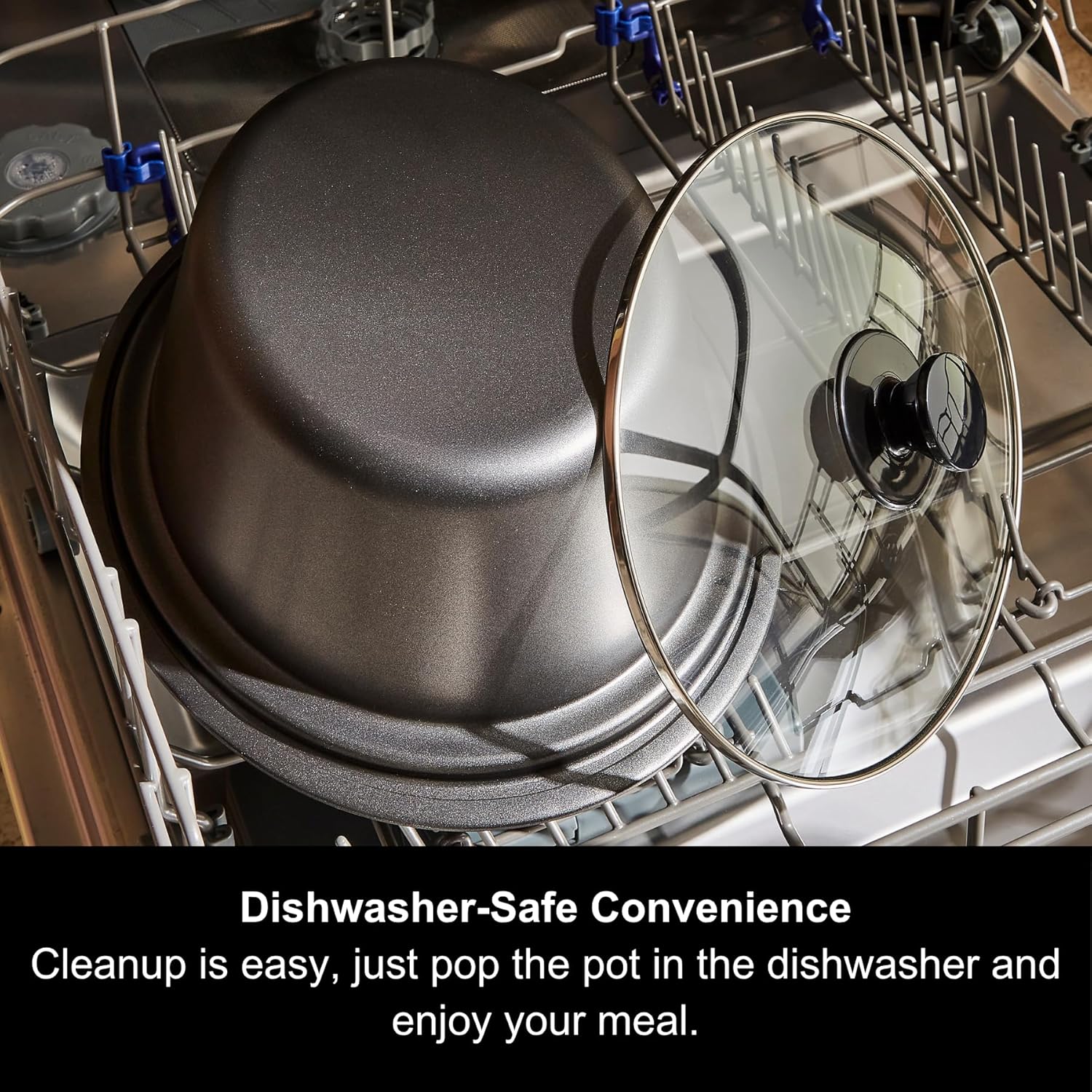 Thumbnail 6 de Morphy Richards Accents 3.5L Sear & Stew Slow Cooker (460023) with Shatter Resistant Glass Lid