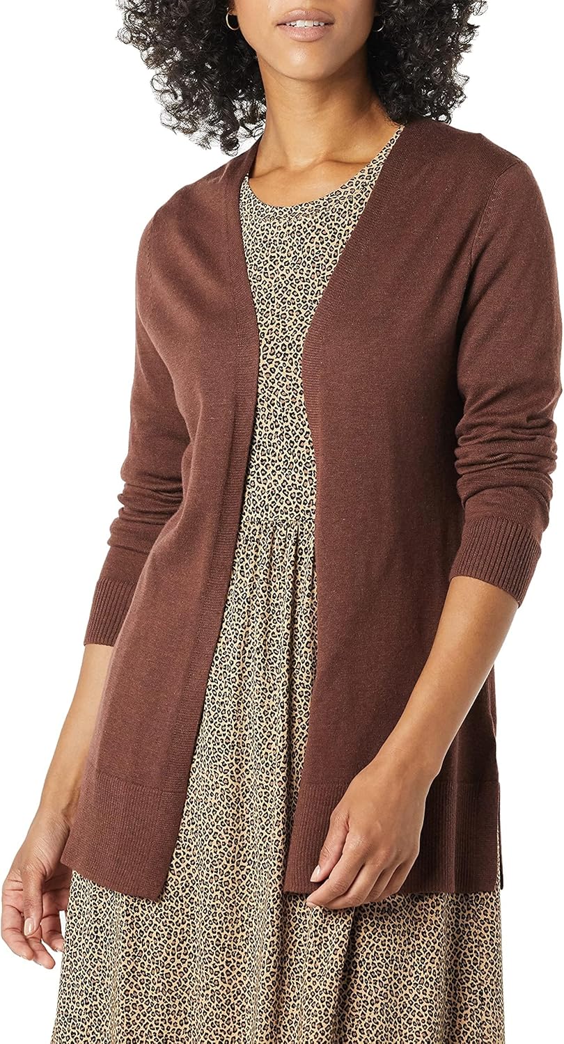 Thumbnail 5 de Amazon Essentials women’s lightweight long open-front cardigan (plus size available)