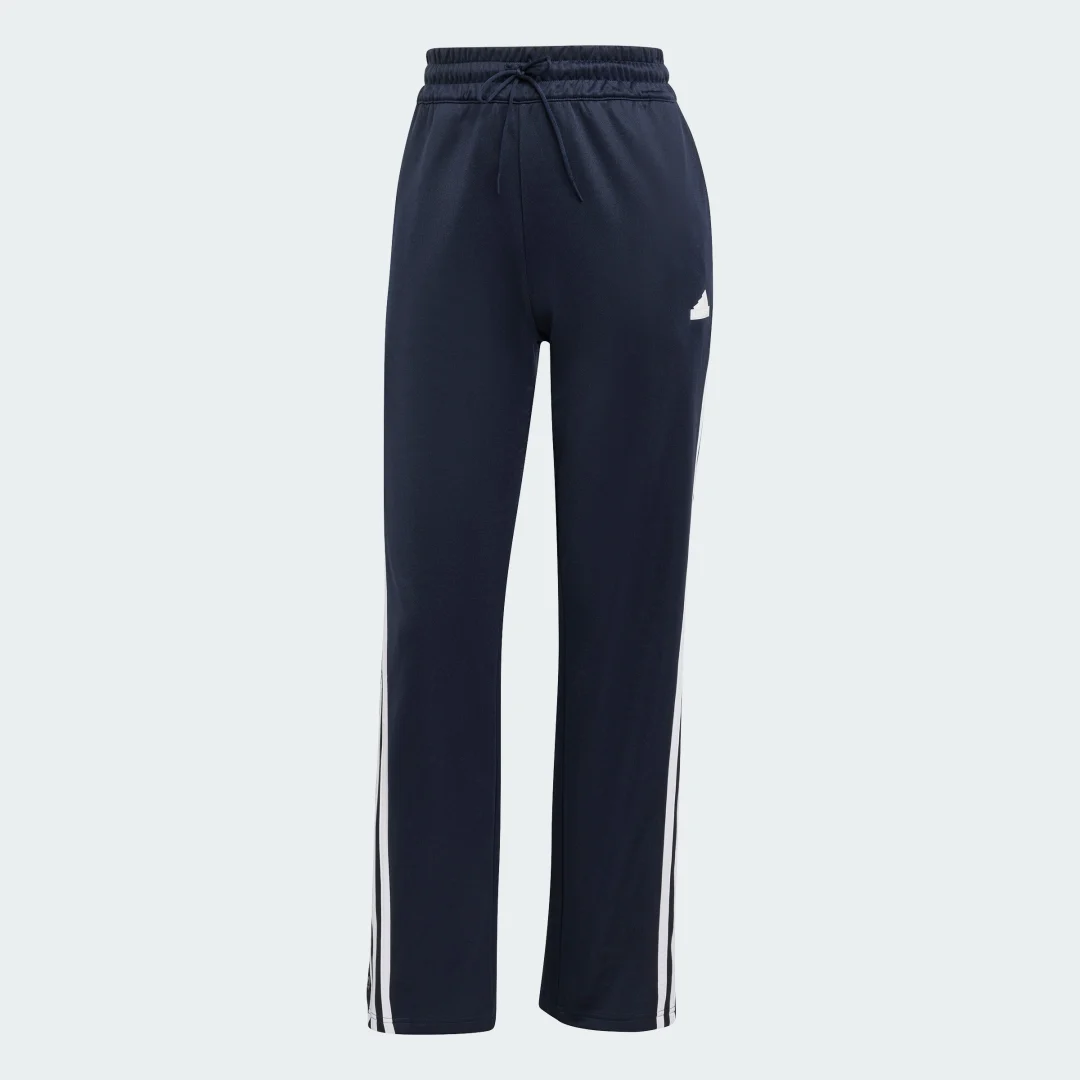 Detalle 2 de Pantalón Iconic Wrapping Snap 3 bandas de Adidas en azul