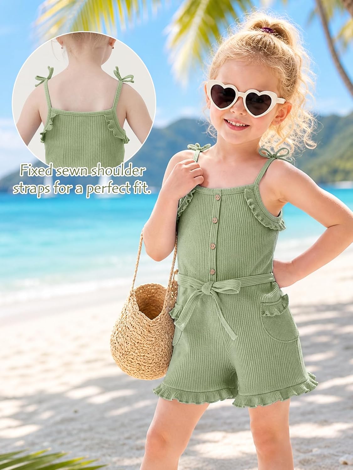 Detalle de Miipat Toddler Girl Knitted Romper