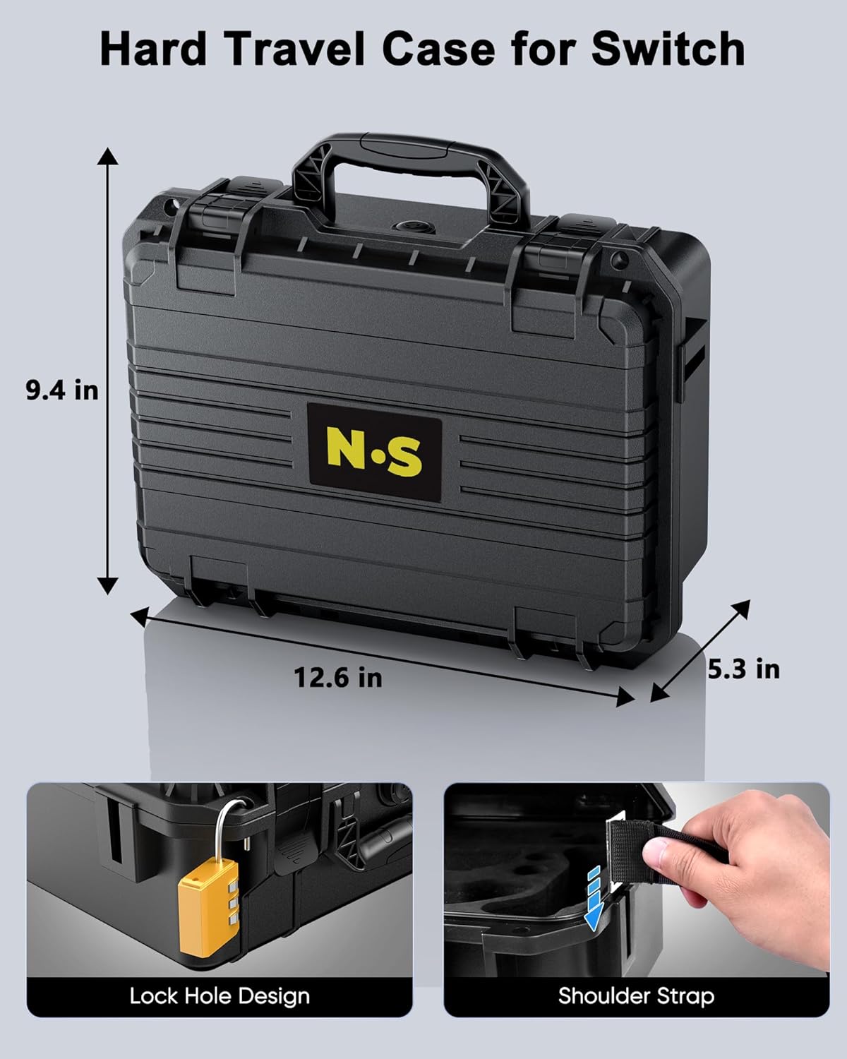 Thumbnail 4 de WAXITY Carrying Case for Nintendo Switch (Large)