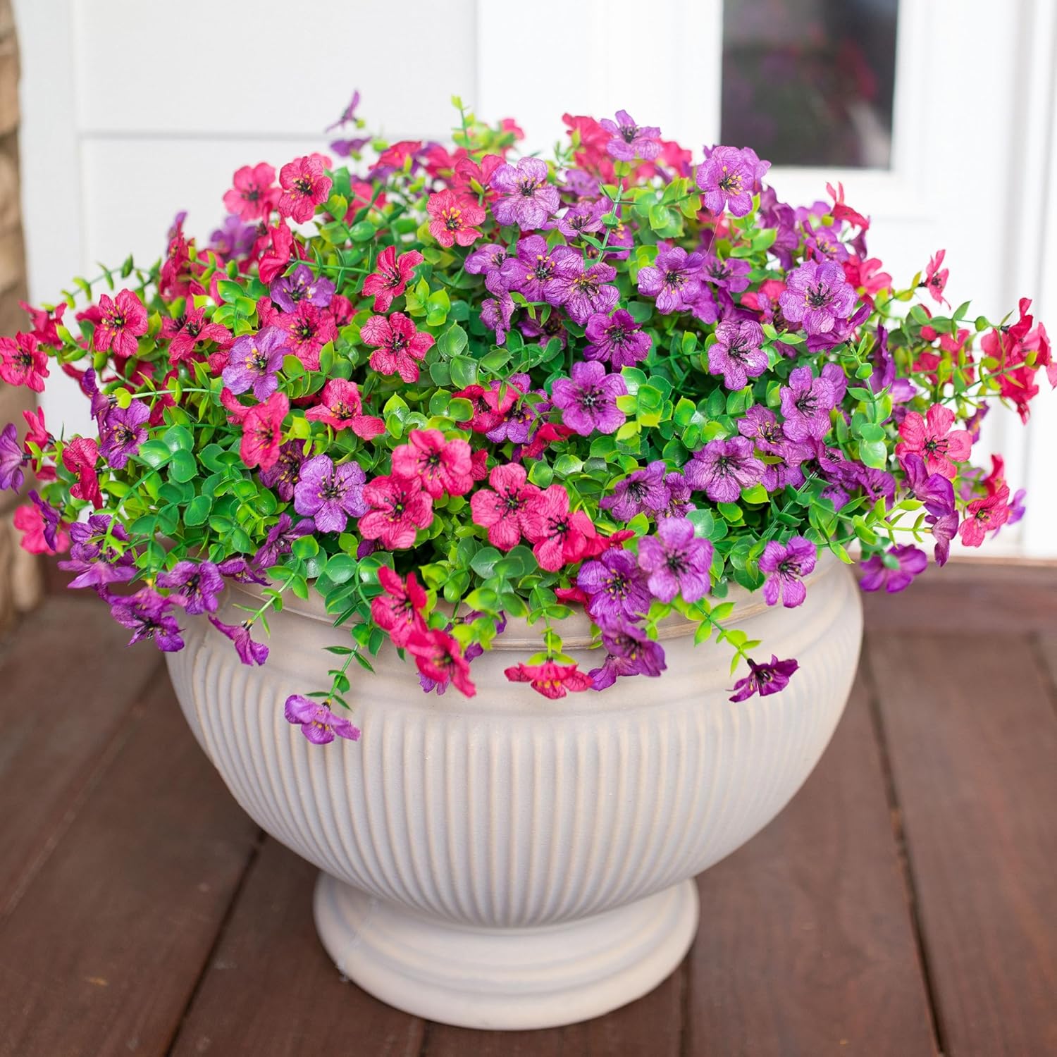 Thumbnail 6 de HyeFlora Daisy Artificial Flowers 12 Bundles