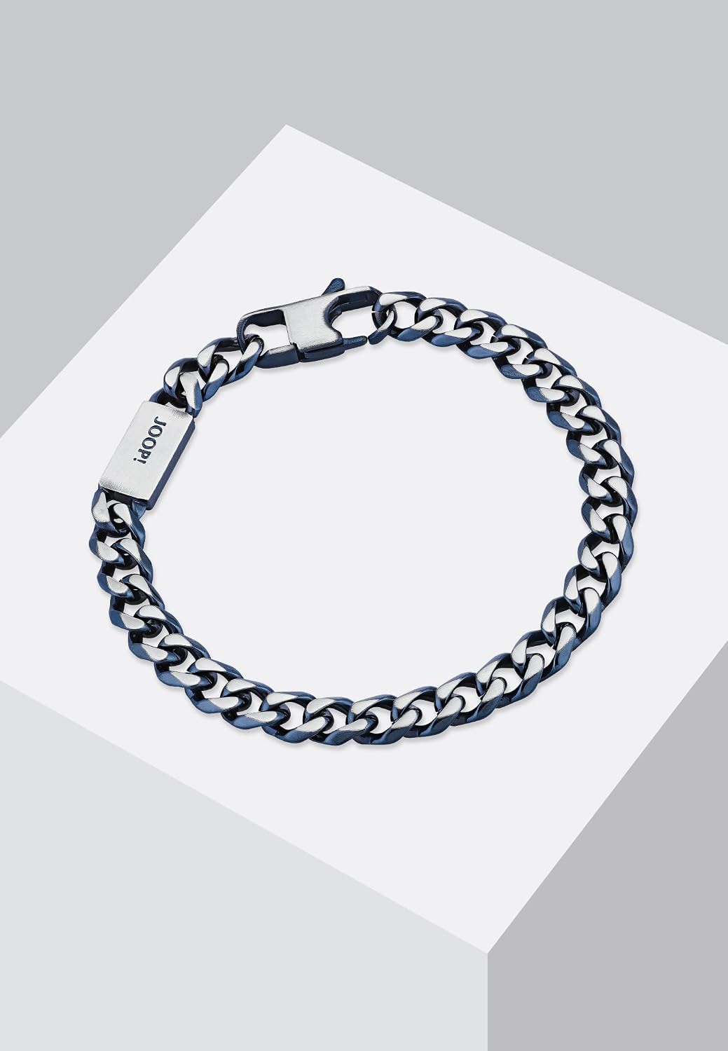 Detalle 2 de JOOP! Armband Edelstahl Herren – 21 cm, Bicolor, Geschenkbox inklusive