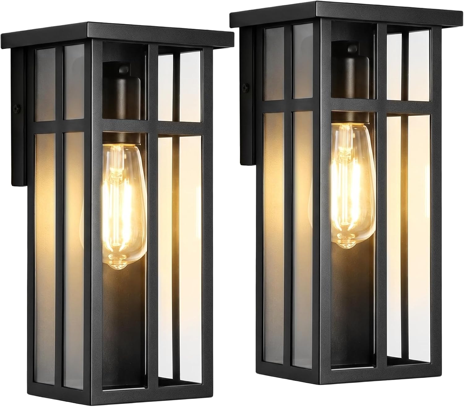 Detalle de BesLowe Outdoor Wall Light with E26 Socket