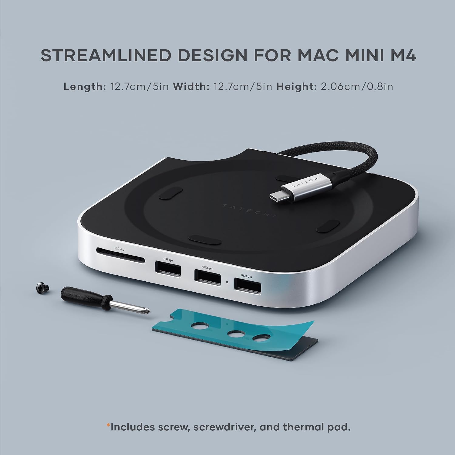 Thumbnail 6 de Satechi Mac mini M4 Hub & Stand 4TB