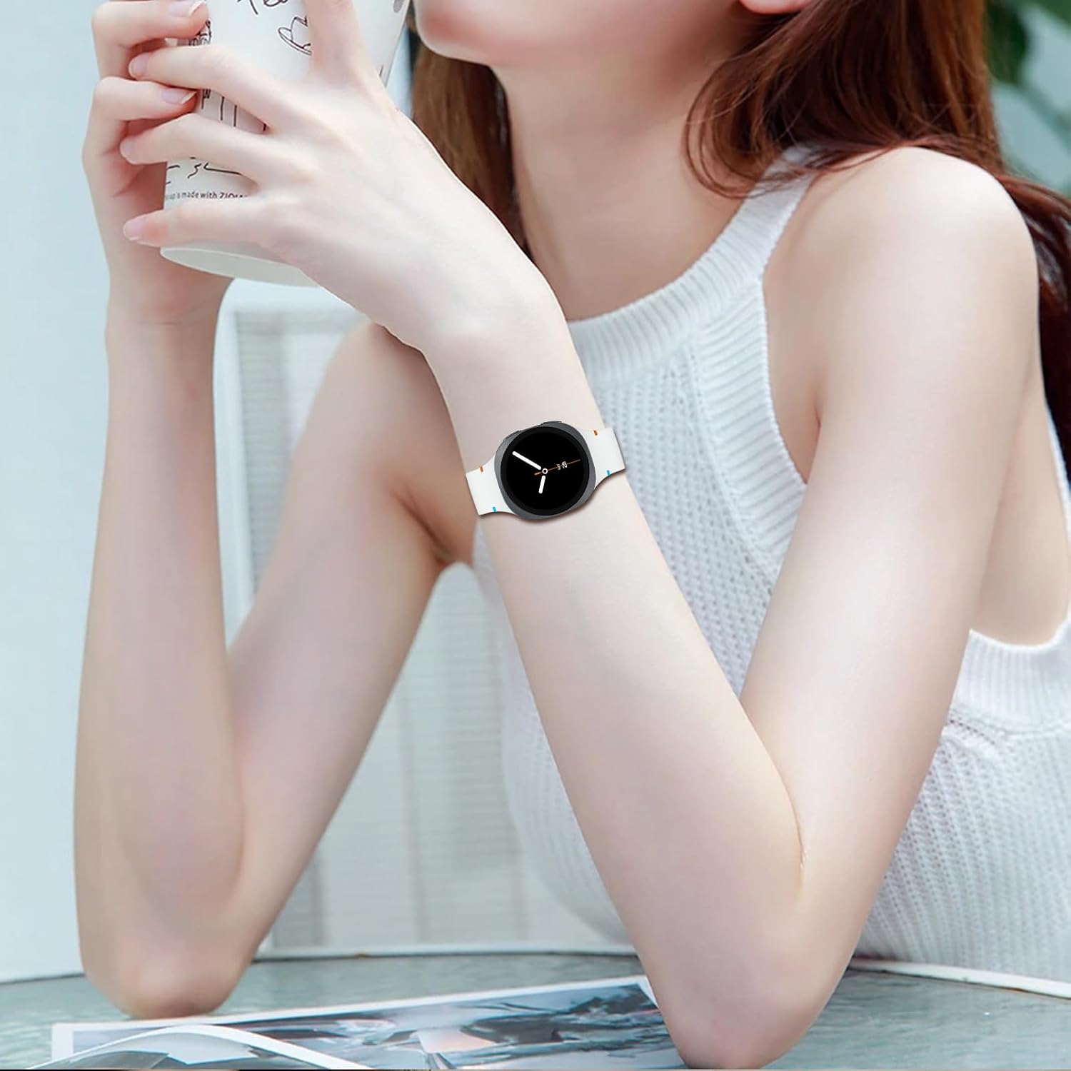 Thumbnail 6 de Samsung Galaxy Watch 8 compatible silicone strap 3-pack