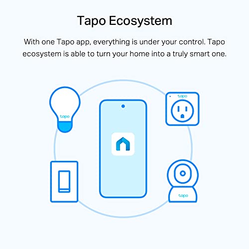 Thumbnail 6 de Tapo L510E(2-Pack) E27 Smart Bulb: Warm White Dimmable LED, No Hub Required