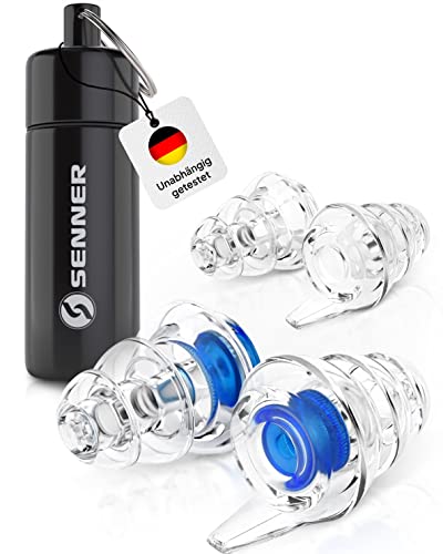 Detalle de Senner MusicPro Gehörschutz Ohrstöpsel – Hi‑Fi-Dämmung für Konzerte & Festivals