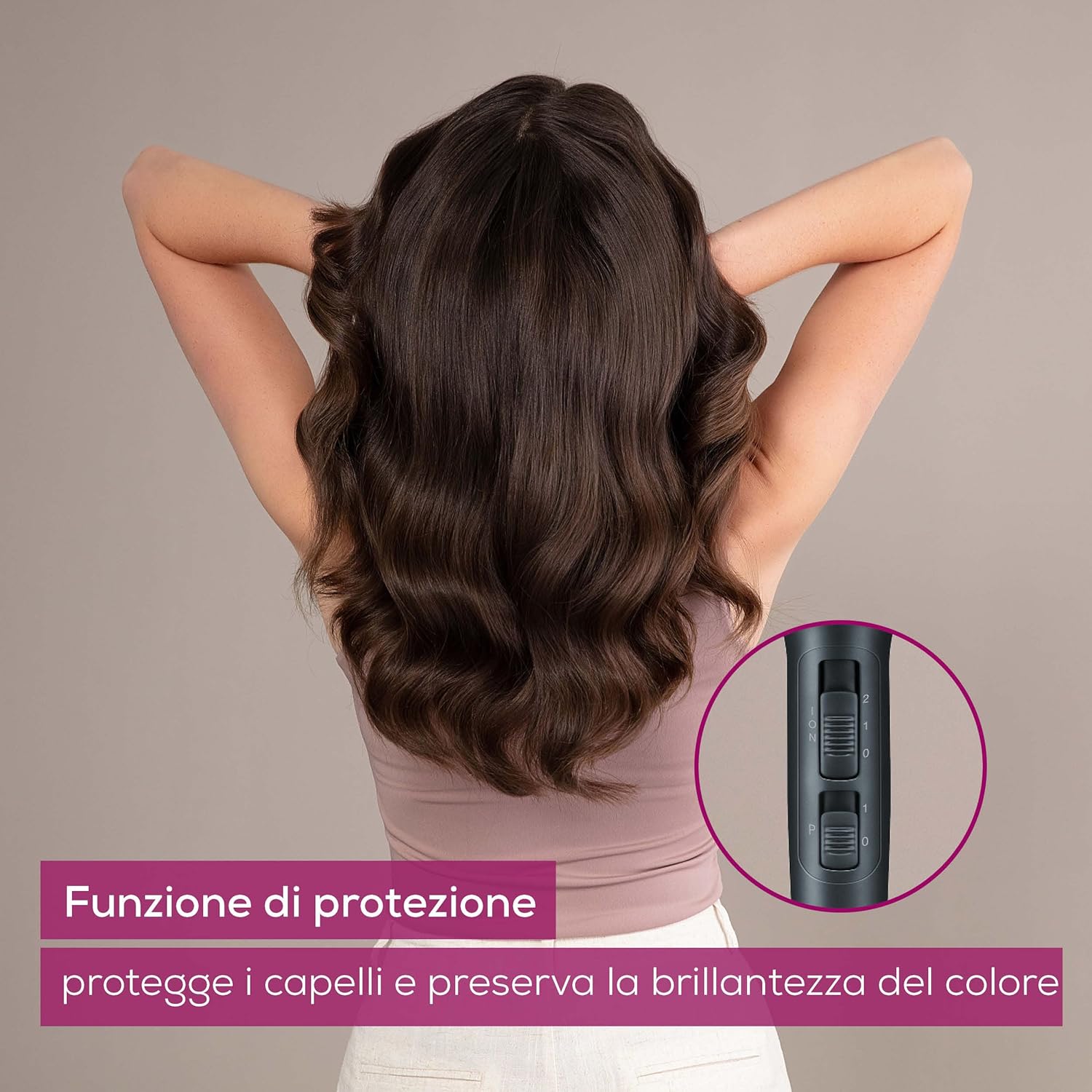 Thumbnail 1 de Beurer HC 50 Phon agli ioni: 2 livelli di ventilazione, 3 temperature e 2200 watt