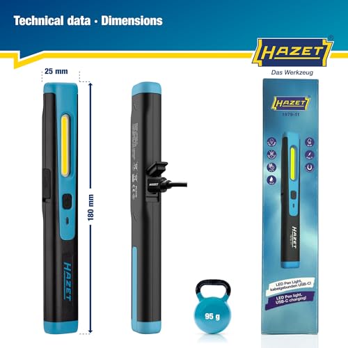 Thumbnail 7 de Hazet LED penlight 1979-11 I: linterna de taller pequeña, potente y versátil