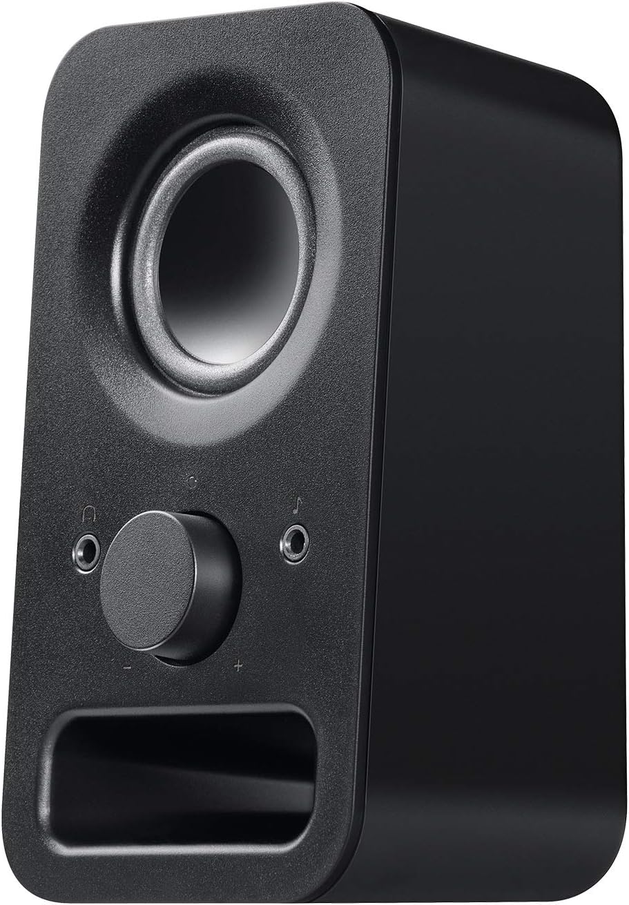 Thumbnail 1 de Logitech Z150 Enceinte PC – Son stéréo 2 haut-parleurs, 6 W (crête), entrée 3,5 mm, casque