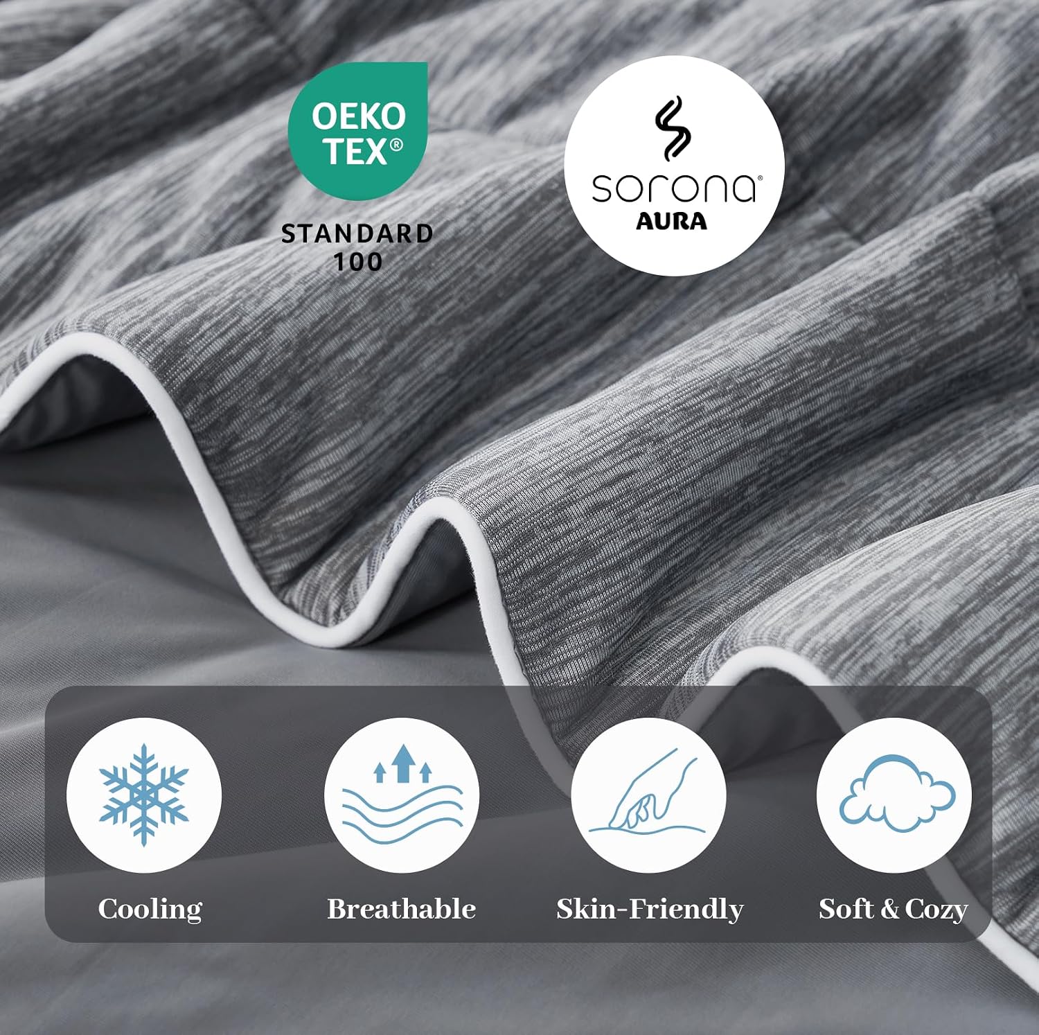 Detalle 2 de Amélie Home Cooling Comforter Queen