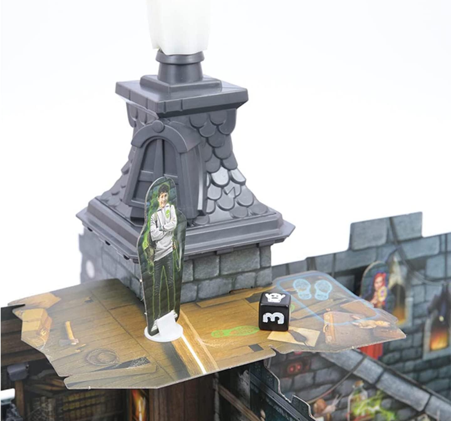 Detalle de Giochi Preziosi Brivido – Gioco da Tavolo Horror Fantasy per 2–6 giocatori (Castello 3D con tranelli)