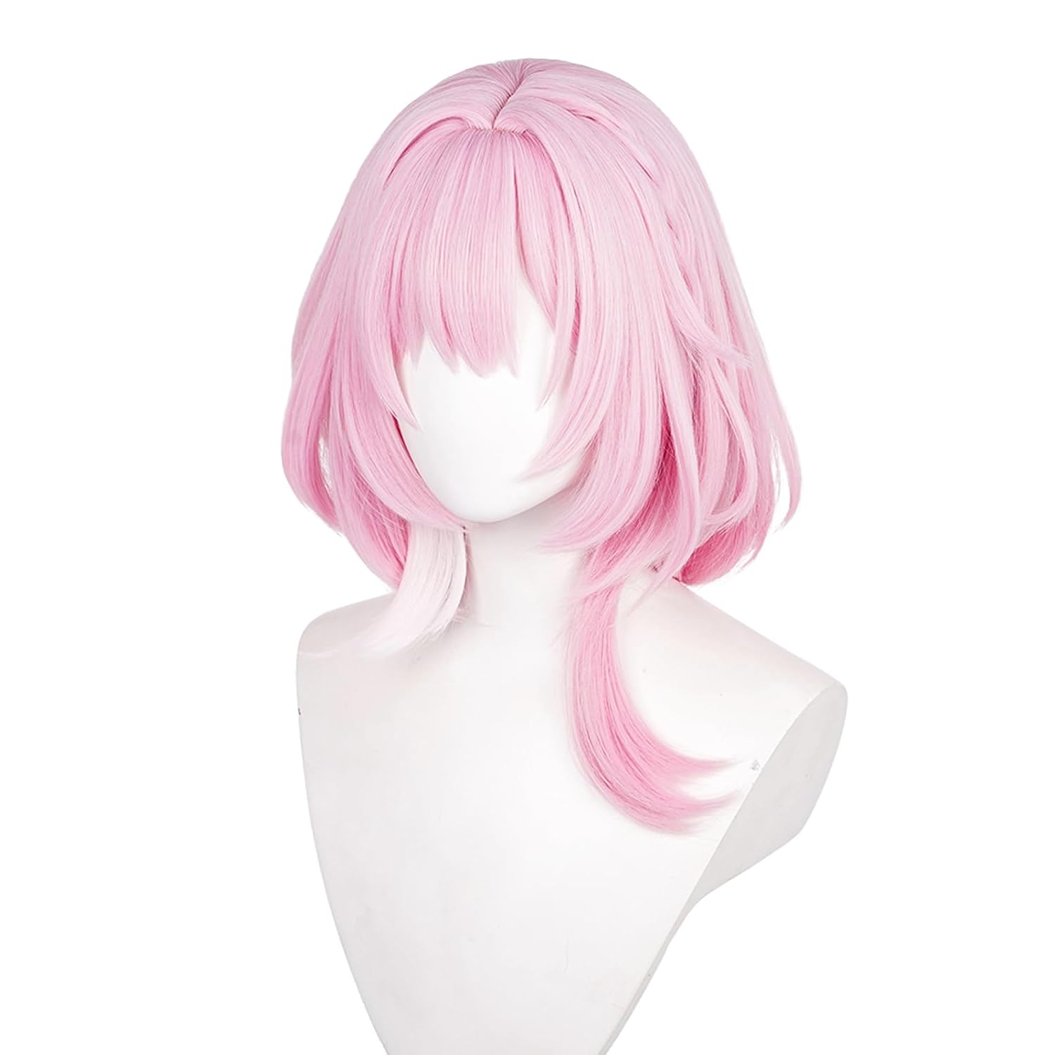 Detalle de Honkai Star Rail Charakter Cosplay‑Perücke (Cyrene) – Hochtemperaturbeständig, verstellbare Kappe