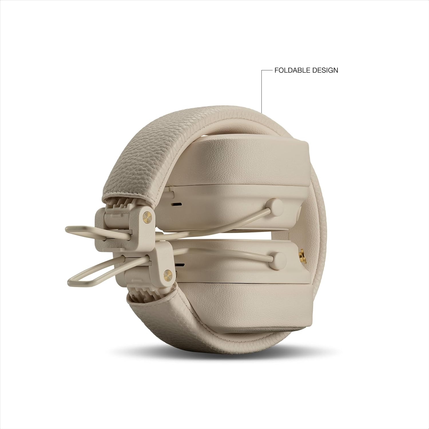 Thumbnail 6 de Marshall Major V Wireless On-Ear Headphones, Cream, 100+ Hours, Bluetooth 5.3