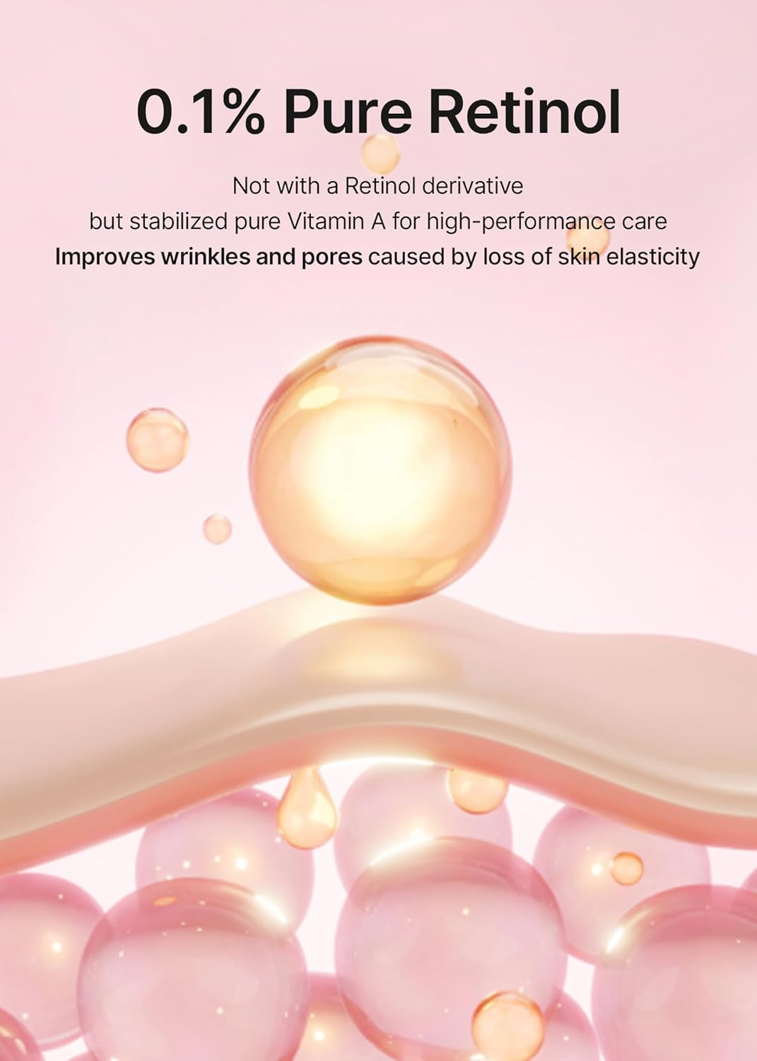 Detalle de celimax The Vita A Retinol Shot – Tightening Serum gegen Falten & feine Linien (30 ml)