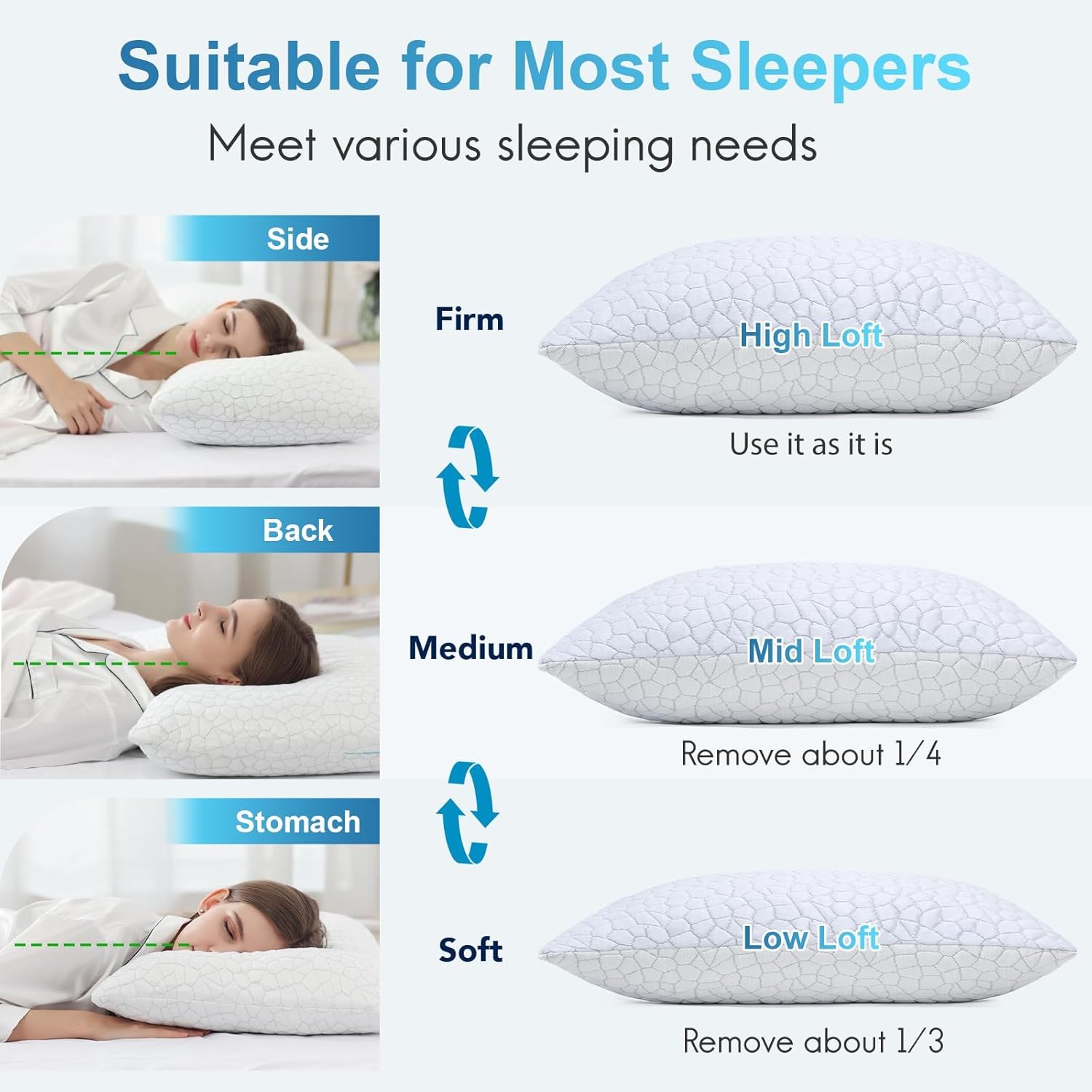 Thumbnail 4 de QUTOOL Cooling Pillow 2 Pack