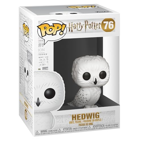 Detalle de Funko POP! Harry Potter Hedwig, figura de vinilo coleccionable de 9,5 cm