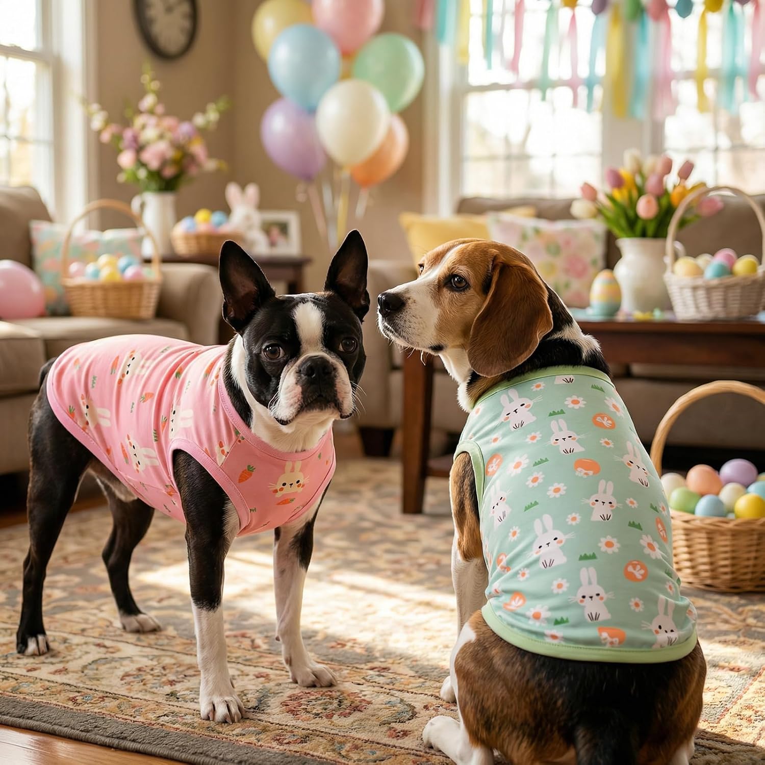 Thumbnail 6 de Vehomy Easter Dog Shirts 2-Pack