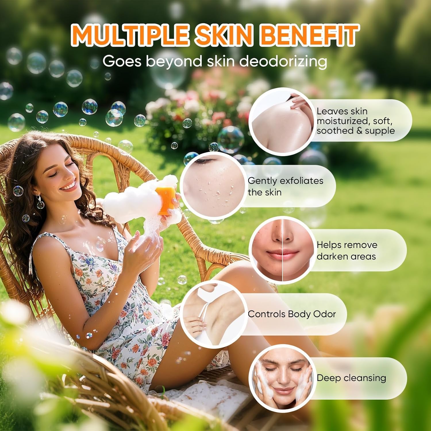 Thumbnail 4 de GPP Persimmon Soap Bar for Body Odor Control — 3 PCS