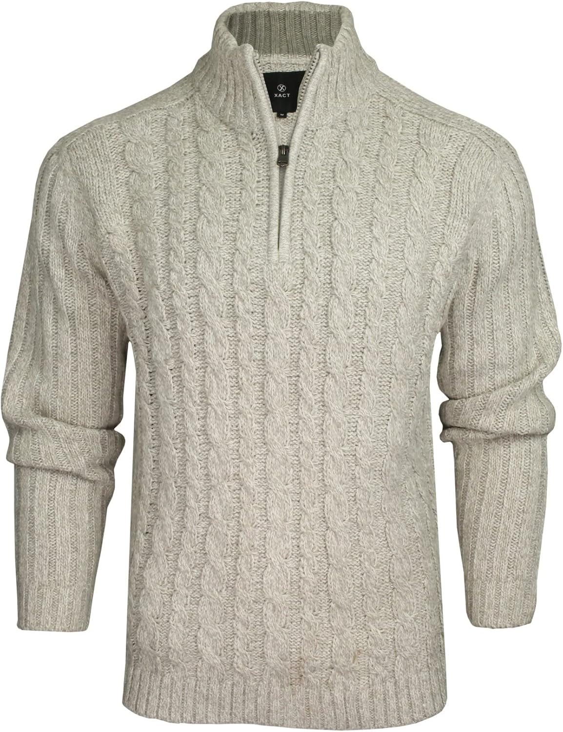 Thumbnail 3 de Xact Pull en Tricot torsadé avec Fermeture éclair 1/4 pour Homme