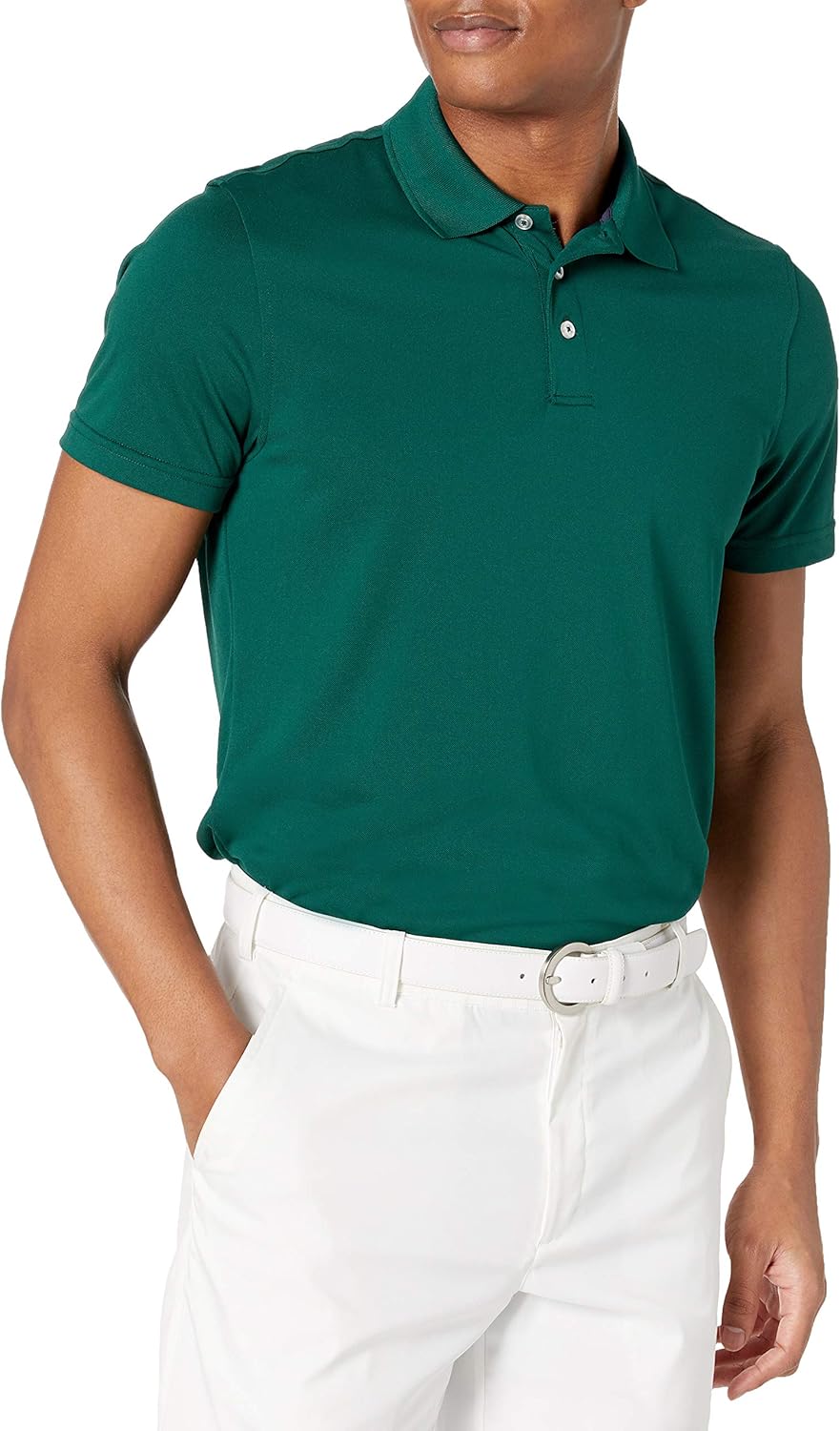 Thumbnail 1 de Polo Amazon Essentials a asciugatura rapida slim da uomo, piqué traspirante fuori produzione