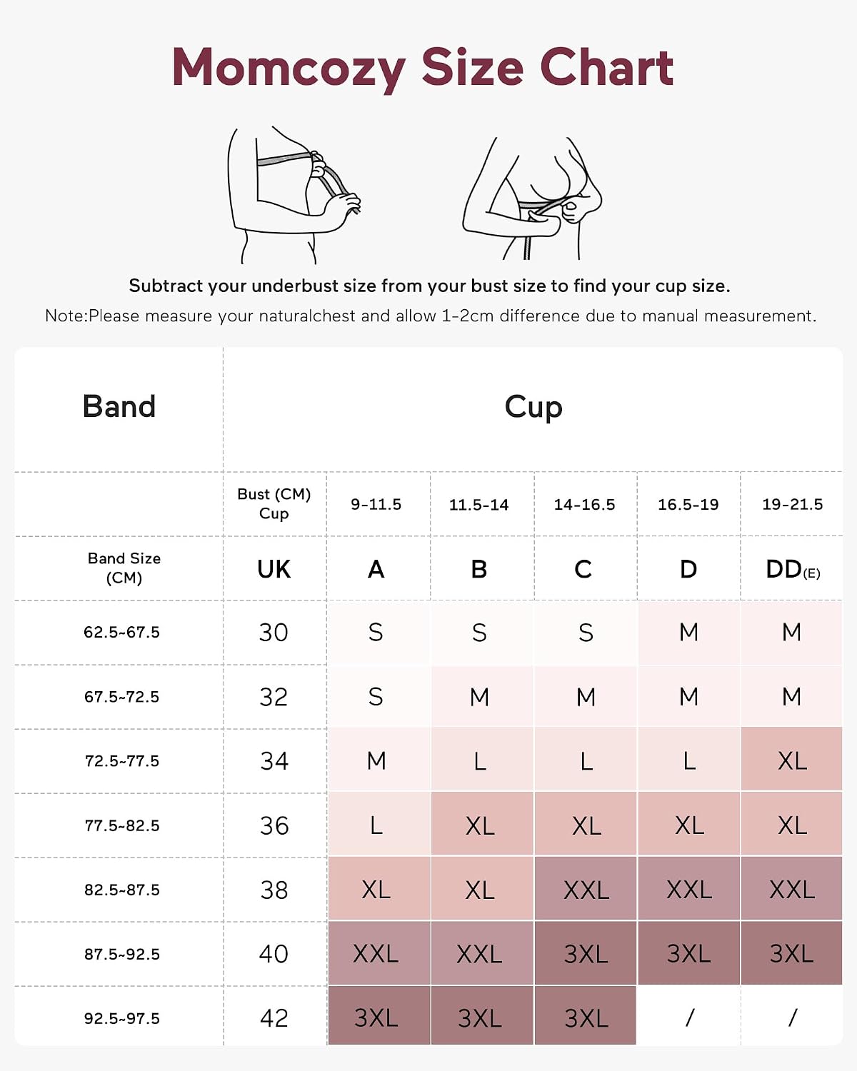 Detalle de Nursing bra keyword comfort support YN21