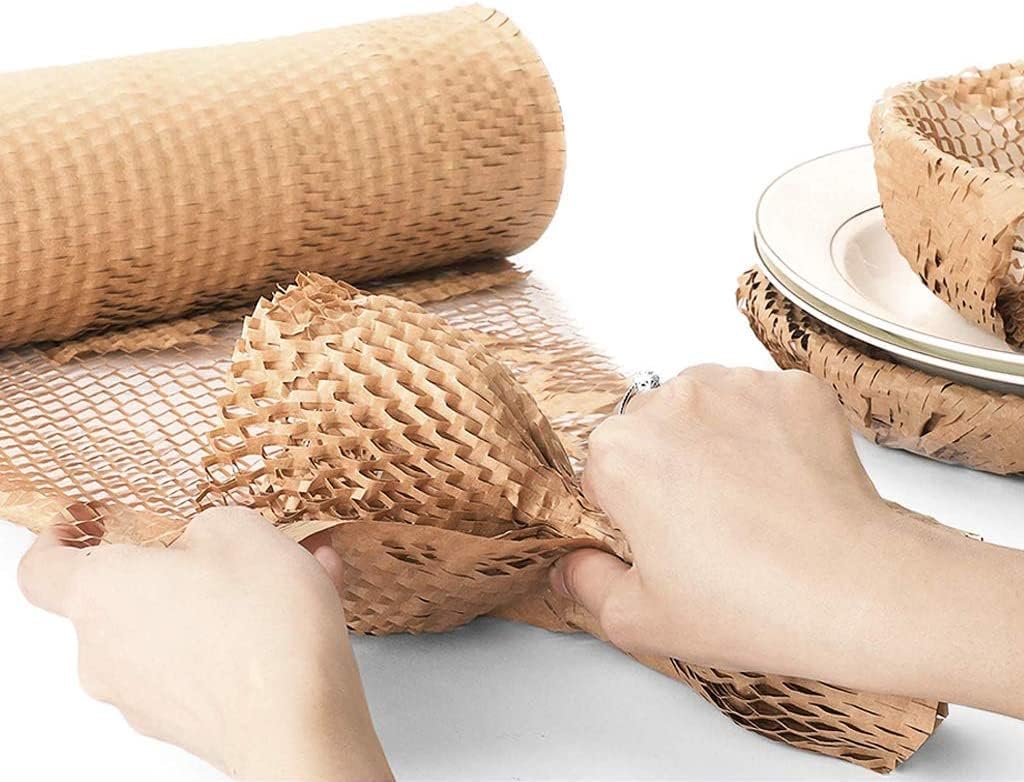 Detalle 2 de SZSYumUnion Honeycomb Packing Paper Roll 10m