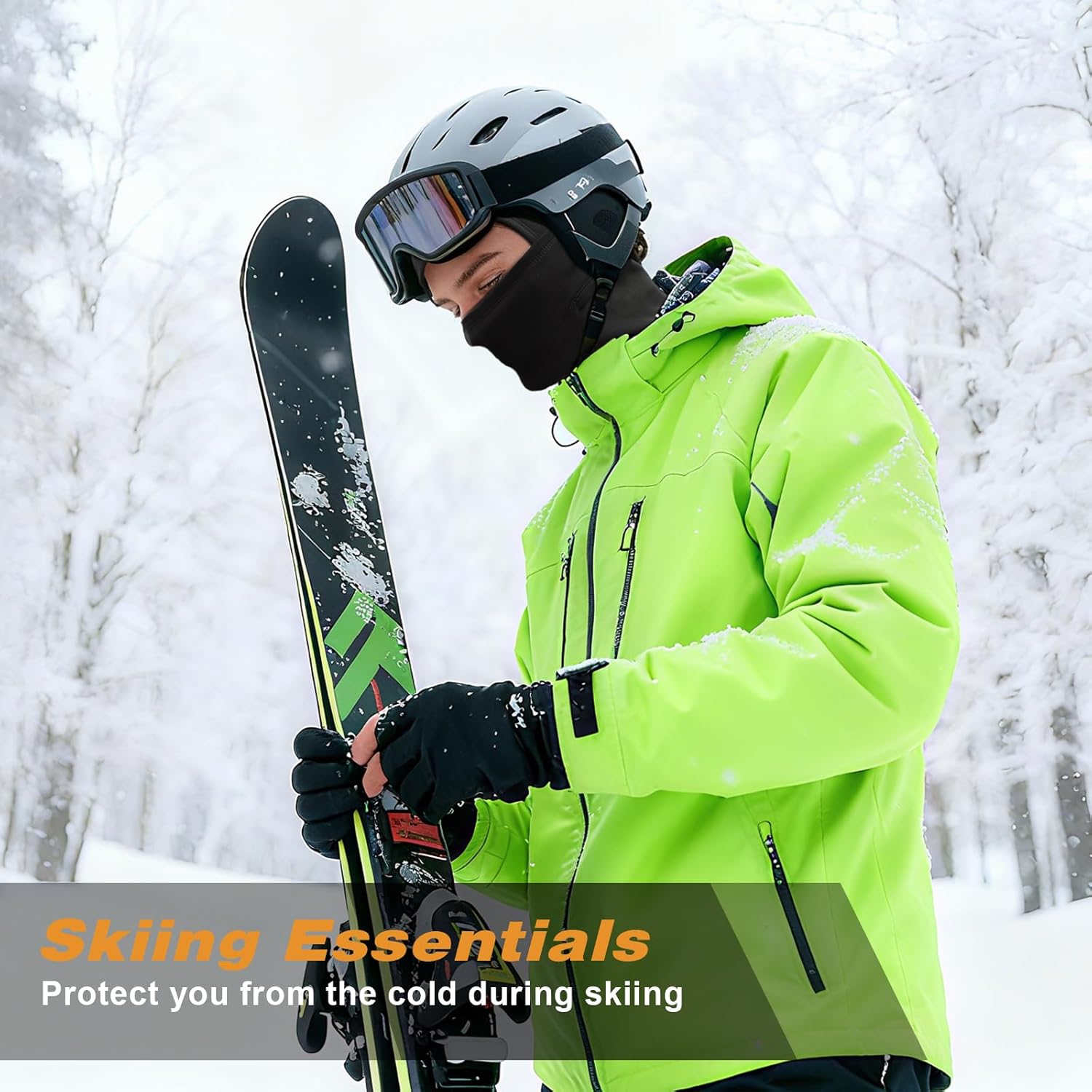 Detalle 2 de HEGGCOOE Ski Mask Balaclava 60 cm