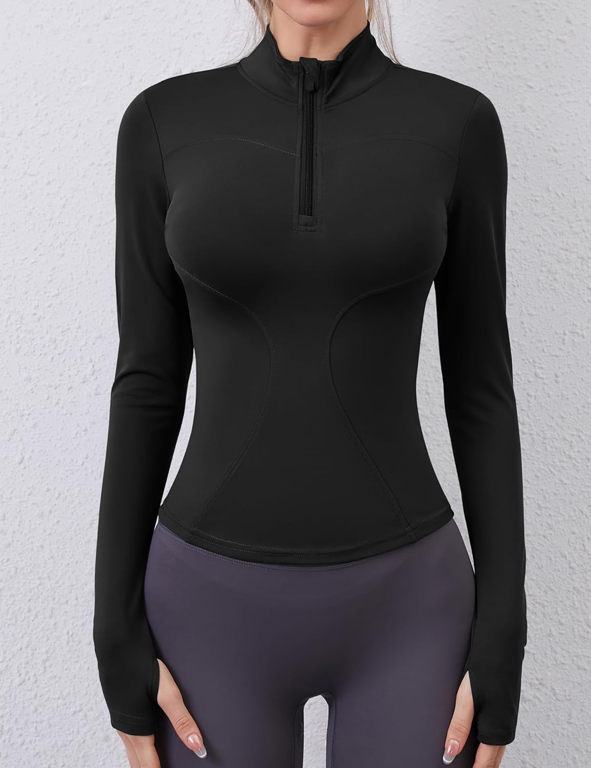 Thumbnail 1 de Rapbin Womens 1/4 Zip Gym Top