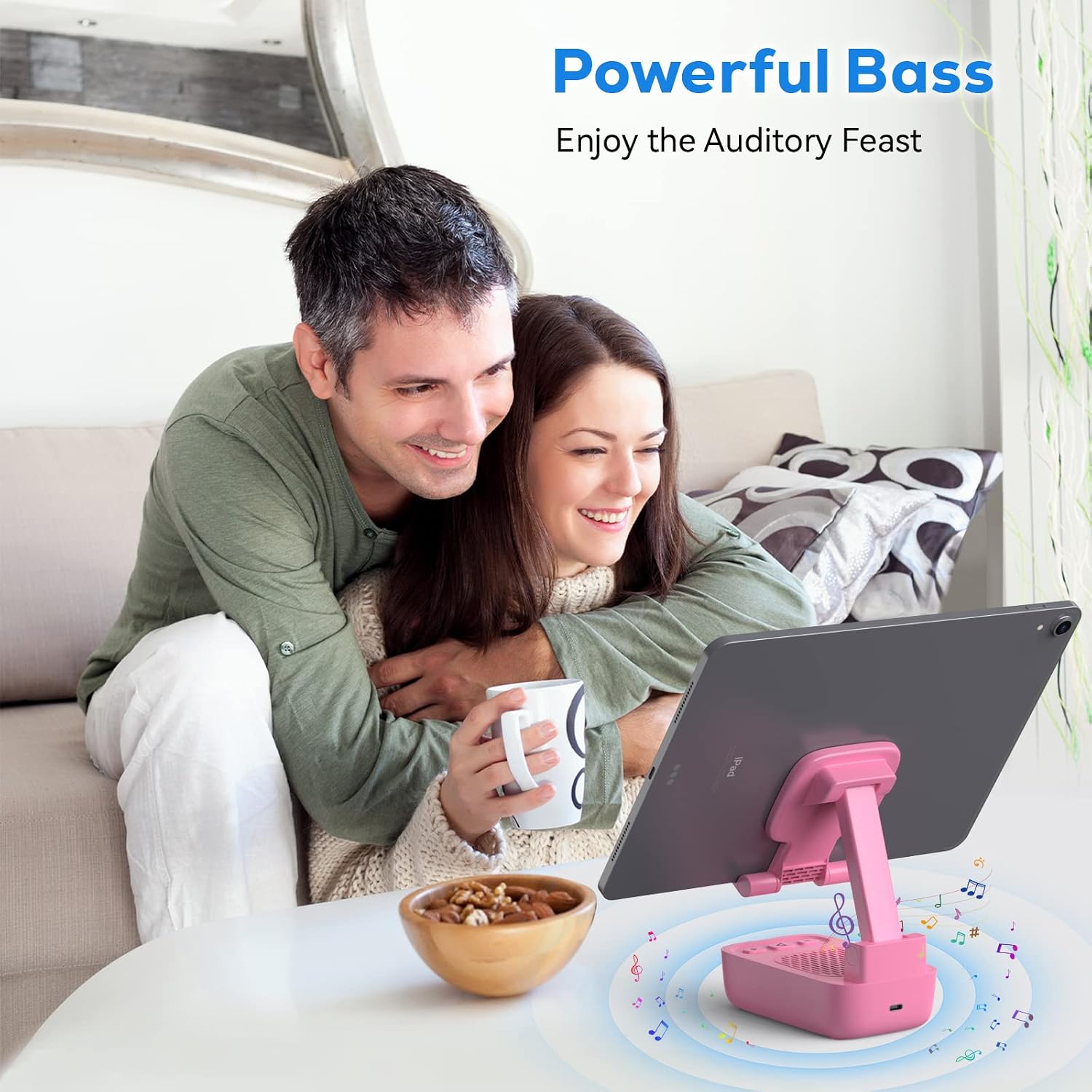 Thumbnail 3 de COMISO Phone Stand with Bluetooth Speaker