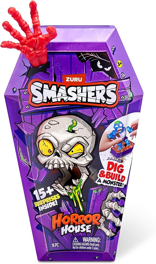Detalle 2 de ZURU Smashers Horror House 30 cm — juguete coleccionable
